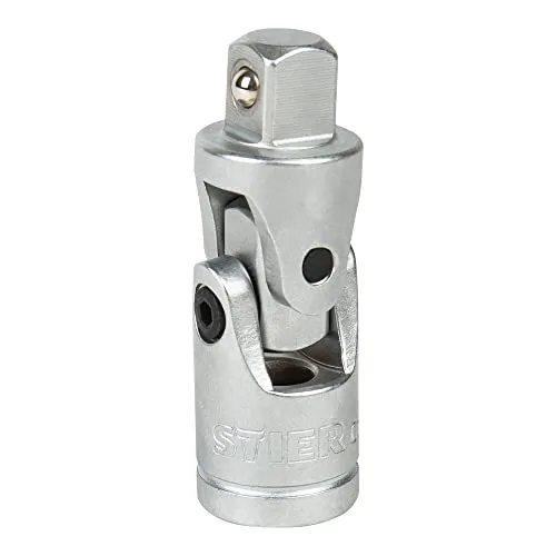 STIER Kardangelenk 1/4" 3/8" 1/2" Chrom-Vanadiun-Stahl in matter Ausführung