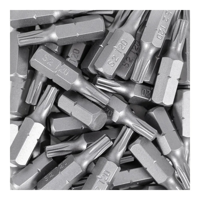 STIER TORX-Bit-Großpackung 50 Bits Bits T 15 - T 30 Länge 25 mm Profi Werkzeug