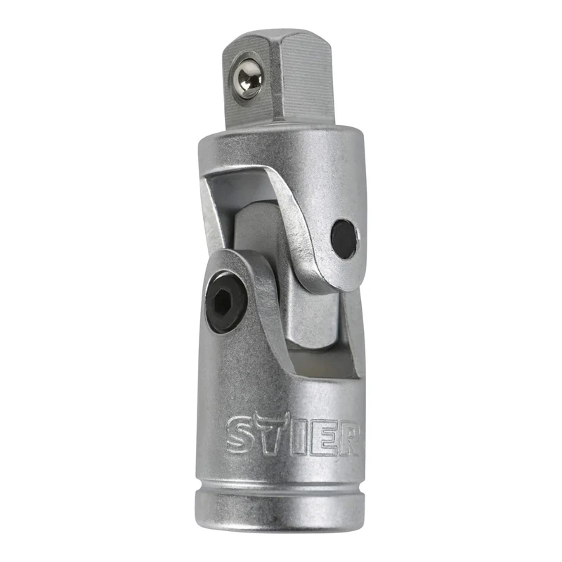 STIER Kardangelenk 1/4" 3/8" 1/2" Chrom-Vanadiun-Stahl in matter Ausführung
