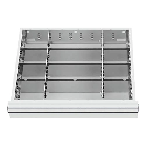 STIER Schubladeneinteilung Metalleinteilung BLH 200-300 mm Innenmaß 500x450 mm
