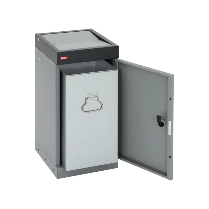 STIER Wertstoffsammler Premium 30l mit Schwingdeckel