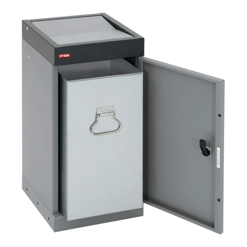 STIER Wertstoffsammler Premium 30l mit Schwingdeckel