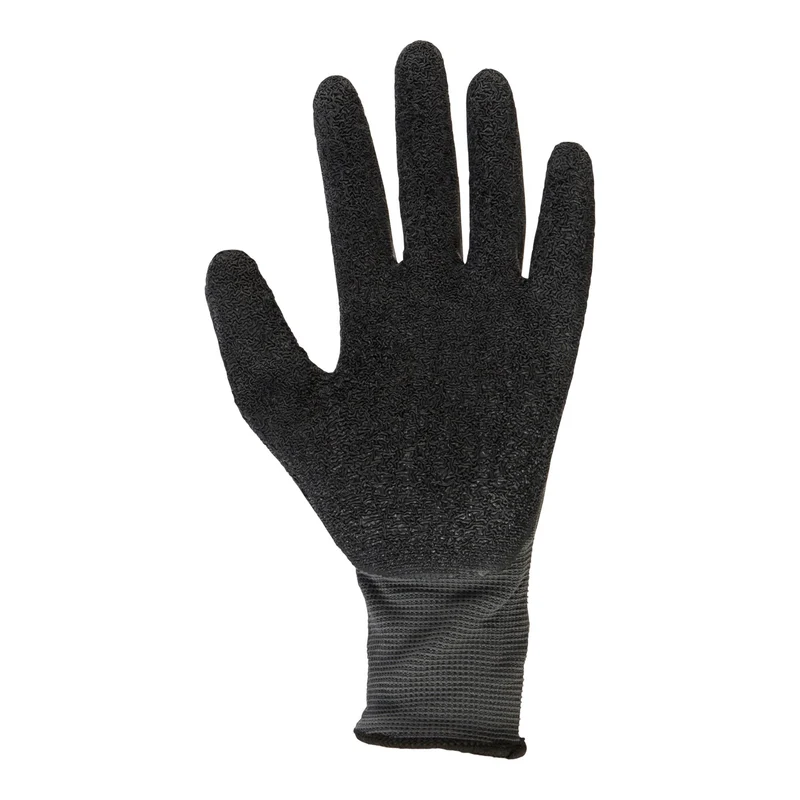 STIER Montagehandschuh, 12 Paar, Flex Grip, Größe 8, hochwertige Naturlatexbeschichtung, Exzellentes Tastgefühl, Schutz vor Flüsskeit & Kälte, gute Abriebfestigkeit