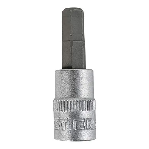 STIER Innensechskant-Bit-Steckschlüsseleinsatz 1/4'' Schlüsselweite 3-6 mm