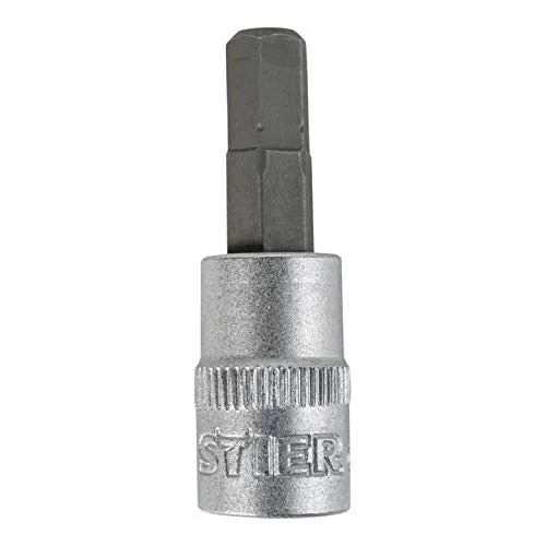 STIER Innensechskant-Bit-Steckschlüsseleinsatz 1/4'' Schlüsselweite 3-6 mm
