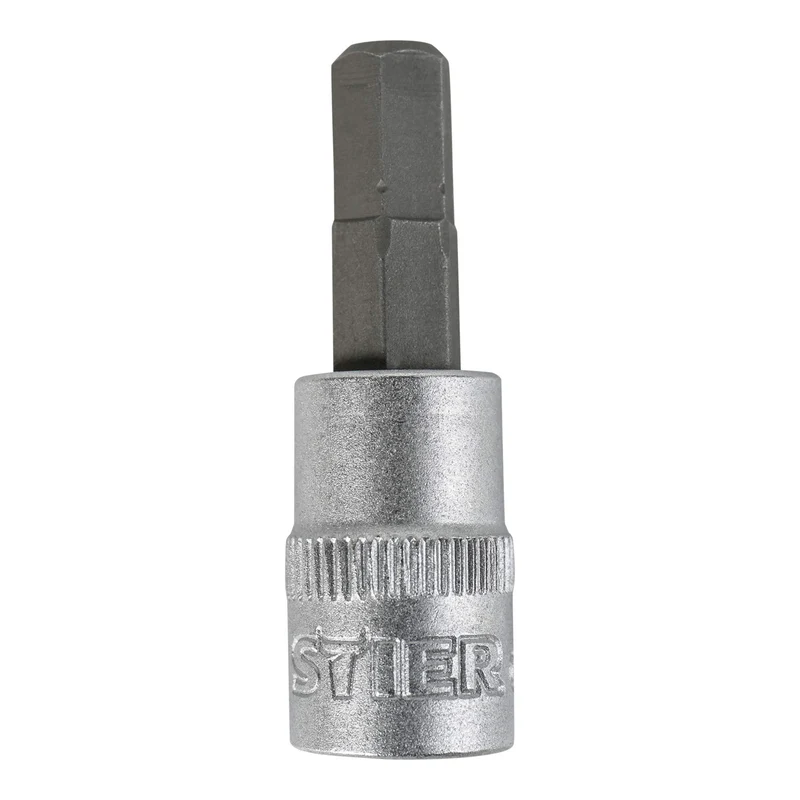 STIER Innensechskant-Bit-Steckschlüsseleinsatz 1/4'' Schlüsselweite 3-6 mm