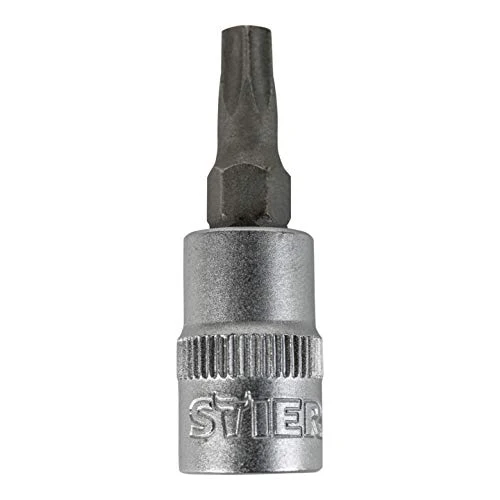STIER Torx-Bit-Steckschlüsseleinsatz 1/4'' Torx 8-30 Schraubendreher-Einsatz