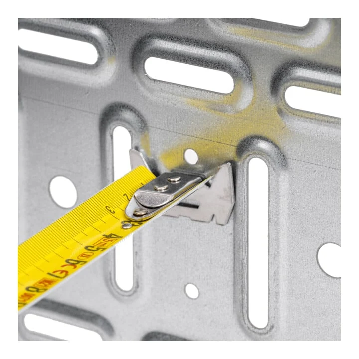 STIER Premium Taschenbandmaß | 5 m x 32 mm | mit Magnet und Edelstahlhaken für sicheren Halt | mit Gürtelclip