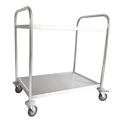 STIER Edelstahl Servierwagen