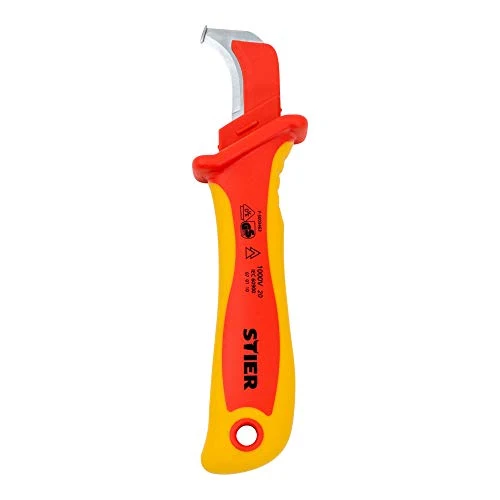 STIER Abmantelungsmesser 180 mm VDE-geprüft Kabelmesser Abmantler geschützte