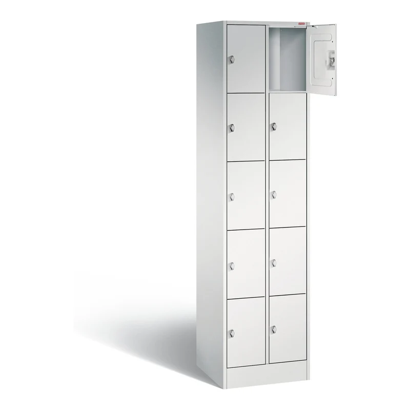 STIER Schließfachschrank mit 5 Fächern 1950x240x480mm