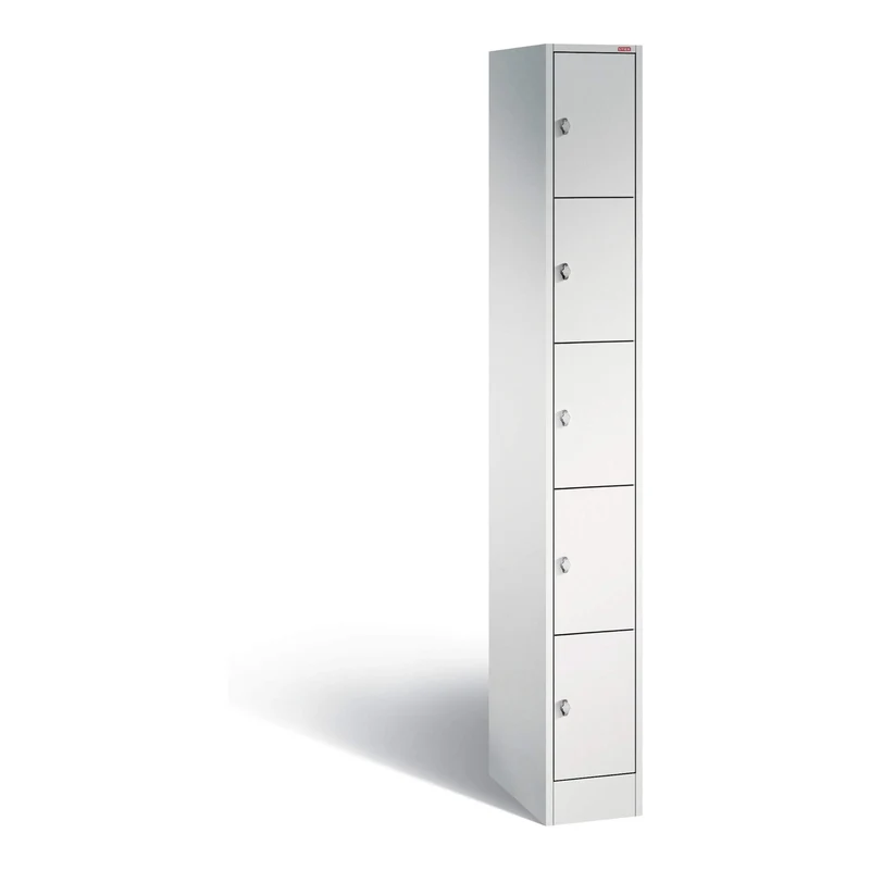 STIER Schließfachschrank mit 5 Fächern 1950x240x480mm