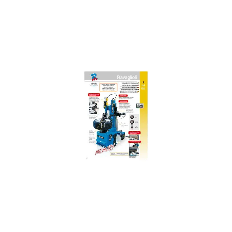 Ravaglioli Reifenmontiermaschine G8945D.26S