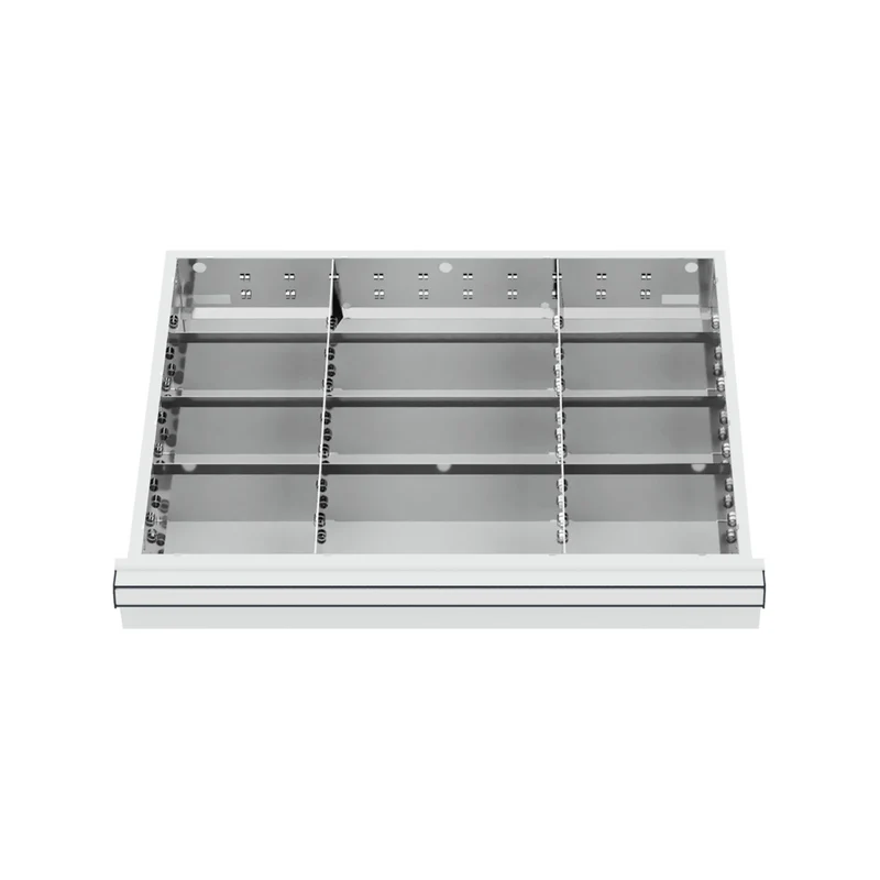 STIER Schubladeneinteilung Metalleinteilung BLH 150/175 mm Innenmaß 600x450 mm