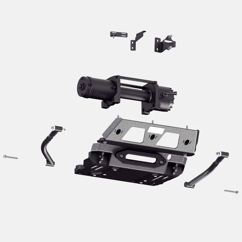 Seilwinden Platte Montagesystem für Isuzu D-Max ab 2021 Zubehör von Horntools