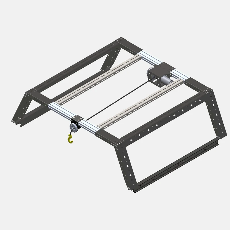 B-Rack Seilwindensystem von Horntools