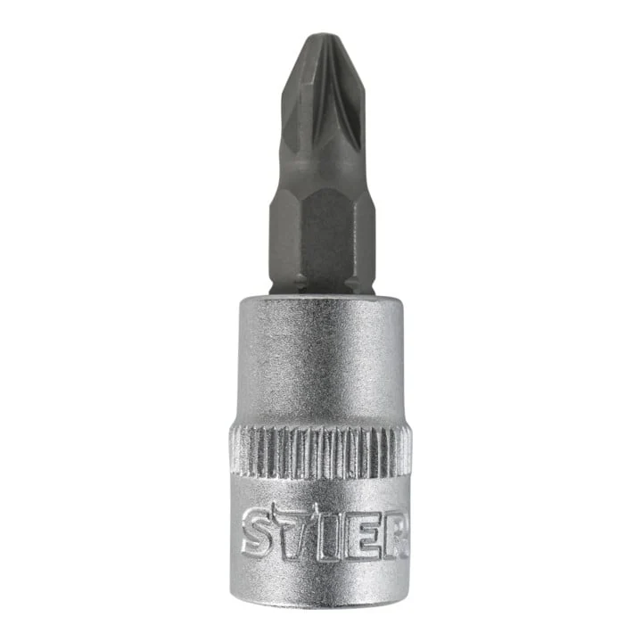 STIER Pozidriv-Bit-Steckschlüsseleinsatz 1/4" PZ 0 - 2 Stecknuss Steckschlüssel