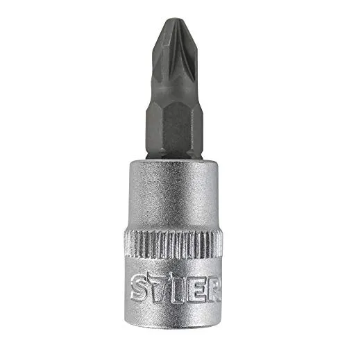 STIER Pozidriv-Bit-Steckschlüsseleinsatz 1/4" PZ 0 - 2 Stecknuss Steckschlüssel