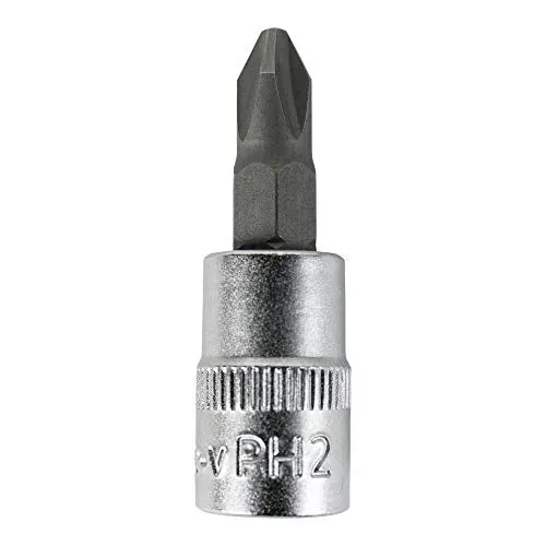 STIER Phillips-Bit-Steckschlüsseleinsatz 1/4" PH0 bis 2 Stecknuss Steckschlüssel