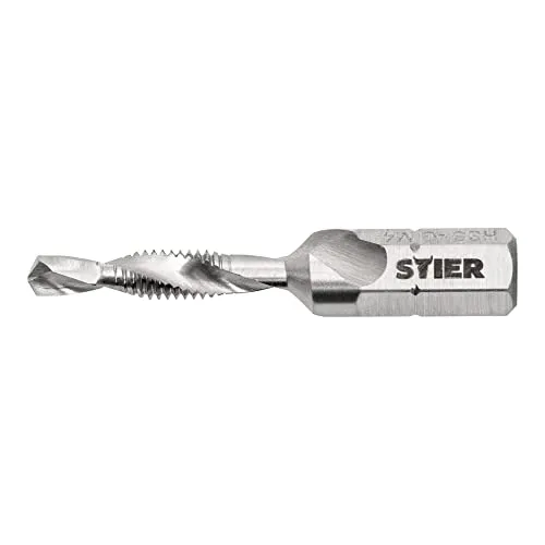 STIER Kombigewindebohrer Bit M3 bis M10 DIN 3126 HSS-G 1/4"-Sechskant