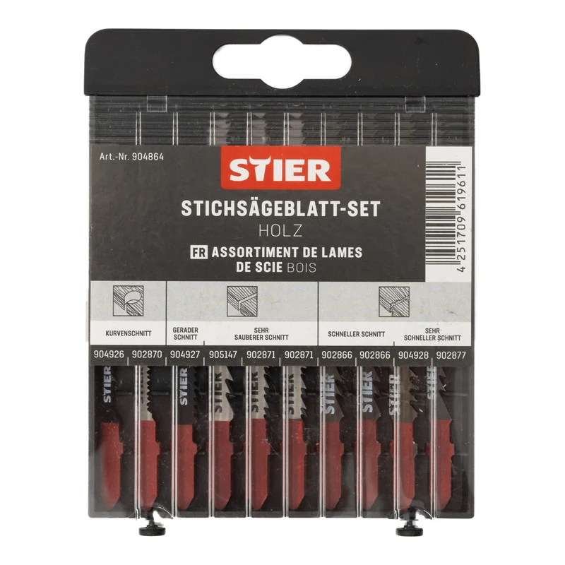 STIER Stichsägeblatt Set