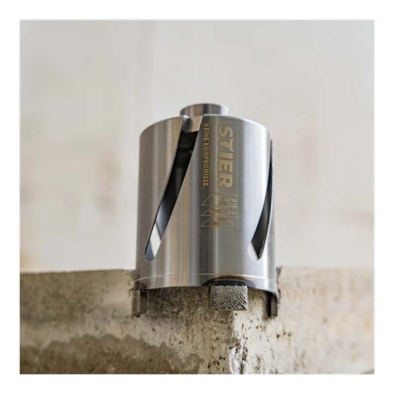 STIER Premium Diamant Dosensenker Durchmesser: 68-82 mm M16 mit/ohne DAS System