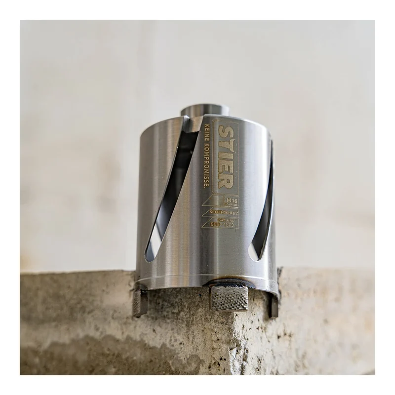 STIER Premium Diamant Dosensenker Durchmesser: 68-82 mm M16 mit/ohne DAS System