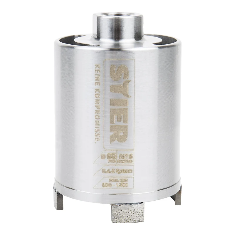 STIER Premium Diamant Dosensenker Durchmesser: 68-82 mm M16 mit/ohne DAS System