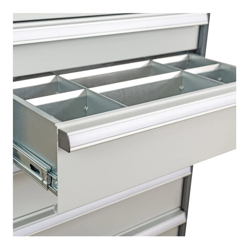 STIER Schubladeneinteilung Metalleinteilung BLH 150/175 mm Innenmaß 500x450 mm 8