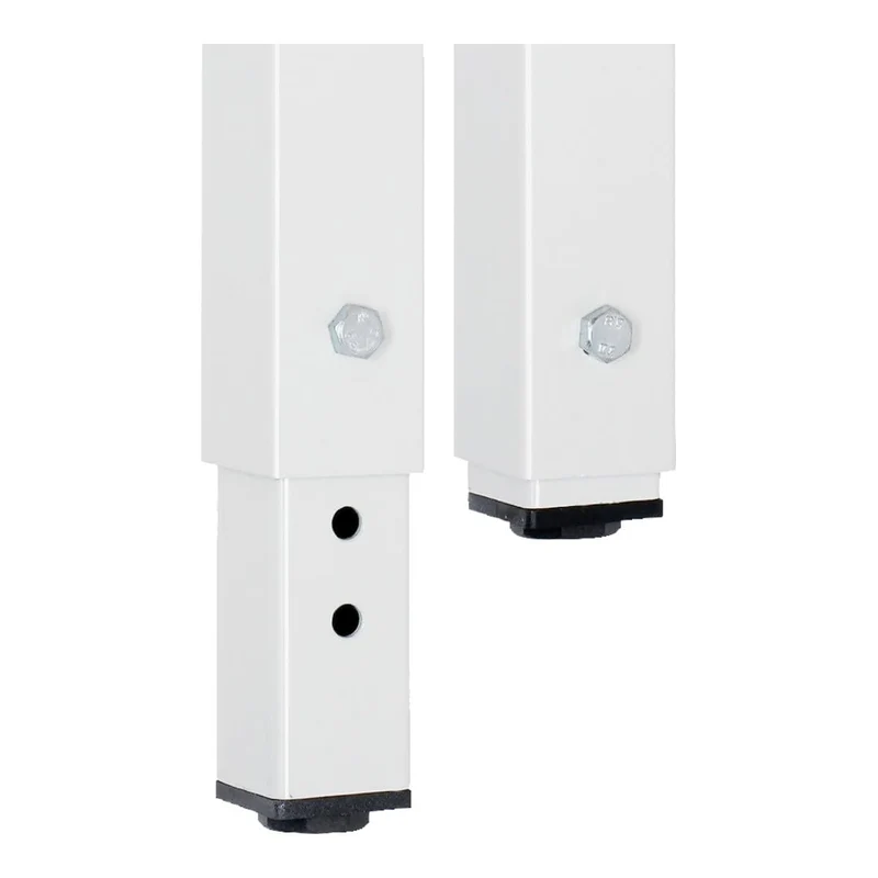 STIER Höhenverstellbare Werkbank Premium mit 2 Schubladen und 2 Flügeltüren BxTxH 1500x700x840-1040mm RAL 7035 / RAL 5012