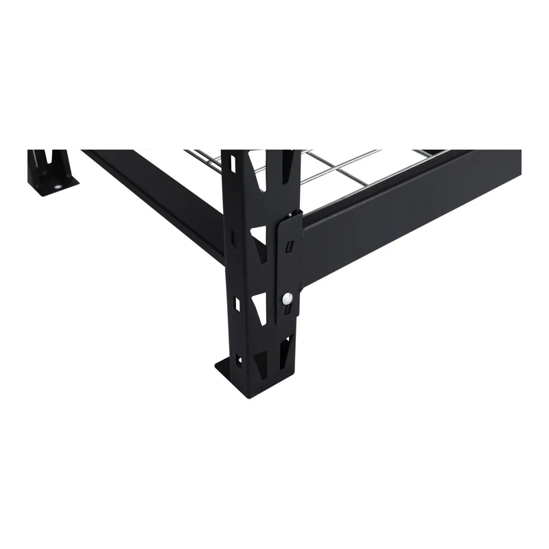 STIER Gitterrost-Fachbodenregal | Fachlast 400 kg | HxBxT 1830x1950x610mm | 4 Regalböden | Stahlgestell | Regalsystem