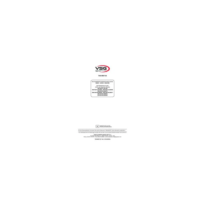 Ravaglioli Reifenmontiermaschine G9156.13EI
