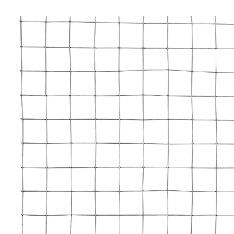 Volierendraht Silber aus verzinktem Stahl 1x25m Drahtstärke 1,2mm Maschenweite 19x19mm