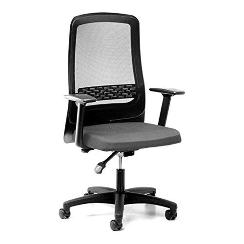 STIER Bürodrehstuhl ECP-3 mit Armlehne u. Netz 1175x690x560mm ergonomischer