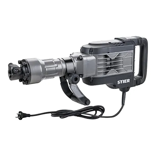 STIER Abbruchhammer SAH2000 Stemmhammer mit 1700W Meißelhammer 2000 Schläge/Min