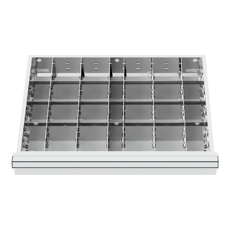 STIER Schubladeneinteilung Metalleinteilung BLH 200-300 mm Innenmaß 600x450 mm