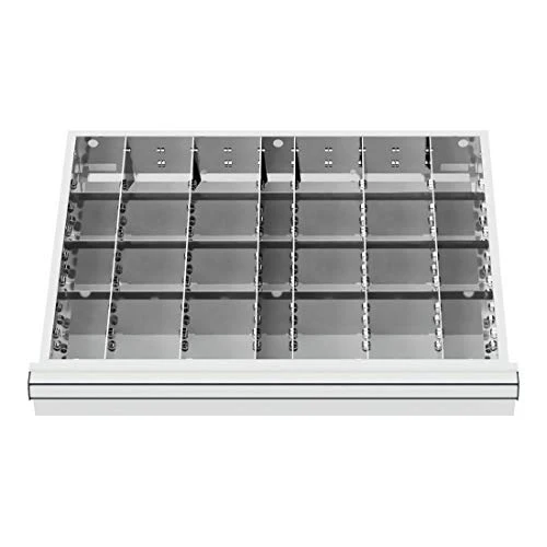 STIER Schubladeneinteilung Metalleinteilung BLH 200-300 mm Innenmaß 600x450 mm