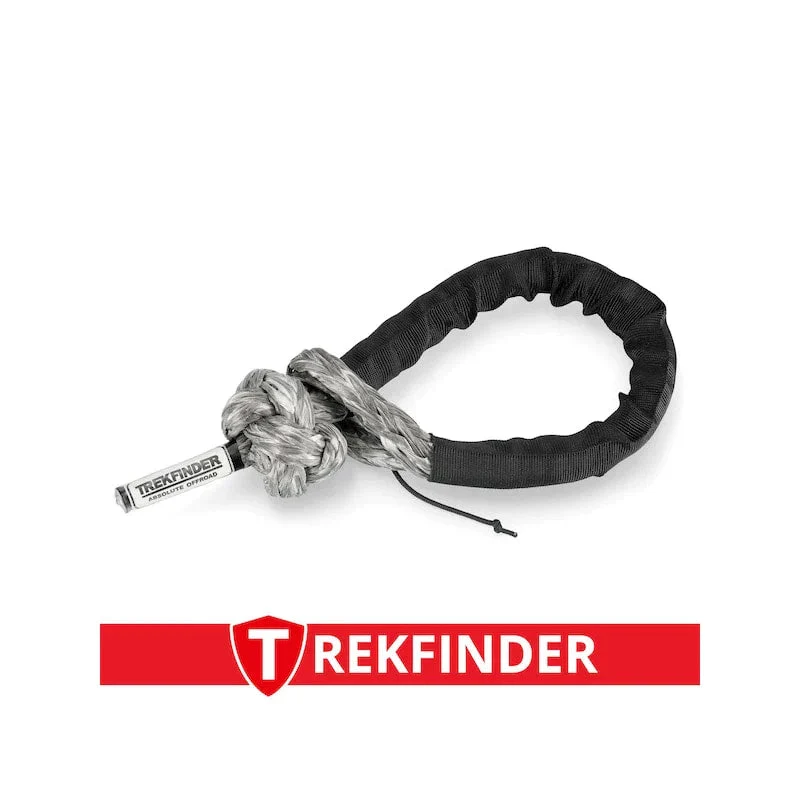 Softschäkel Off-Road Schäkel / grau - Systembruchlast: 8.400 kg - Ø: 10 mm - inkl. Prüfbuch - von Trekfinder