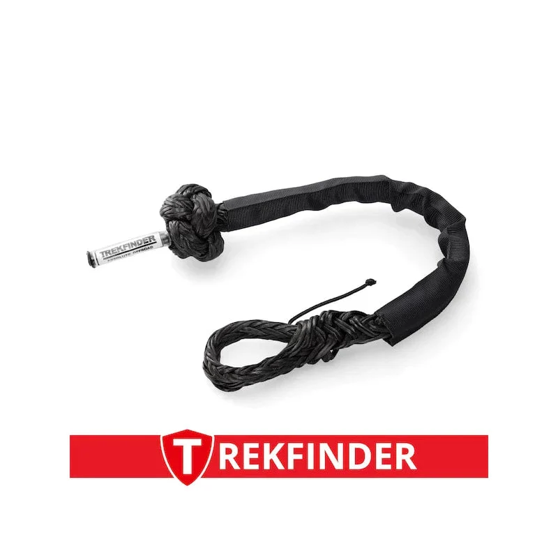 Softschäkel Off-Road Schäkel / schwarz - Systembruchlast: 12.000 kg - Ø: 12 mm - inkl. Prüfbuch - von Trekfinder