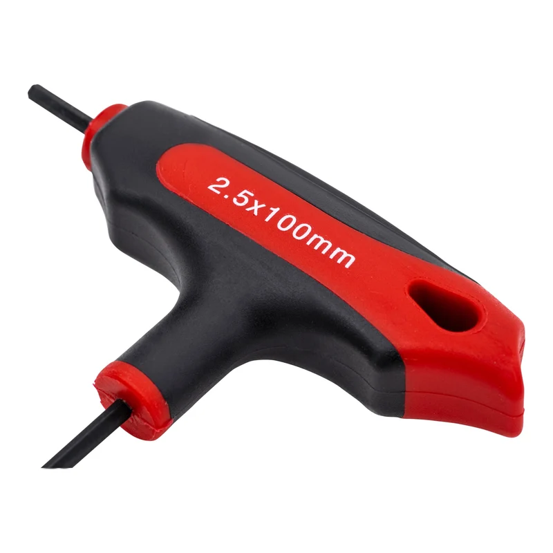 STIER T-Griff-Schraubendreher | 6KT | SW 2,5 mm | als Kurz- oder Langklinke nutzbar | optimale Kraftübertragung