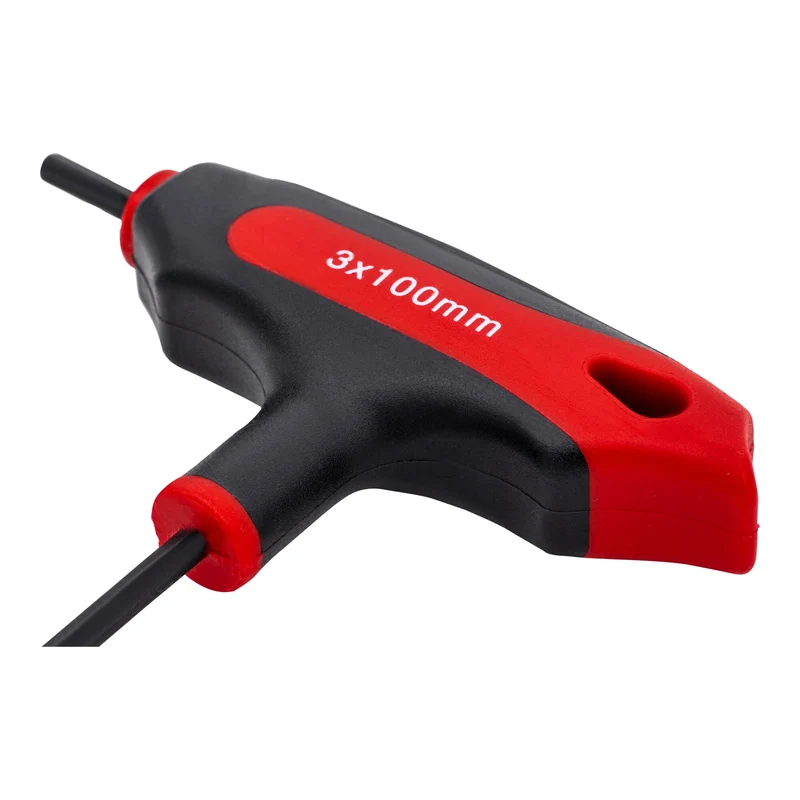 STIER T-Griff-Schraubendreher | 6KT | SW 2,5 mm | als Kurz- oder Langklinke nutzbar | optimale Kraftübertragung