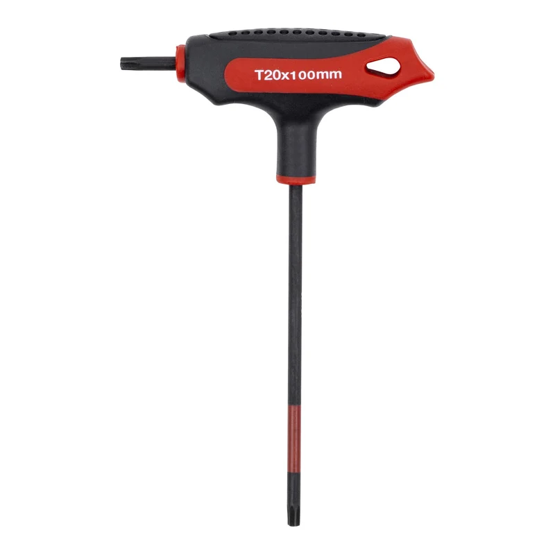 STIER T-Griff-Schraubendreher | Torx | TX15 | als Kurz- oder Langklinke nutzbar | optimale Kraftübertragung