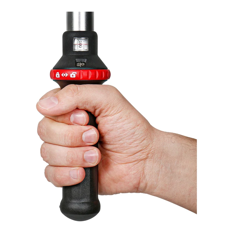 STIER Drehmomentschlüssel mit Umschaltknarre 1/2'' Aufnahme 10-50 Nm