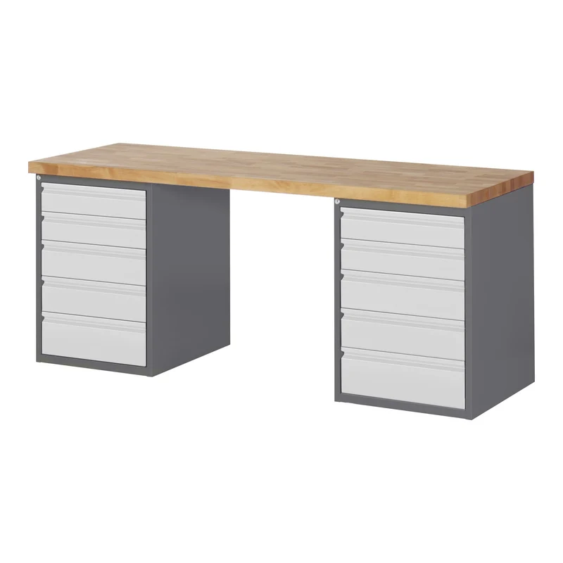 STIER Werkbank Premium mit 10 Schubladen