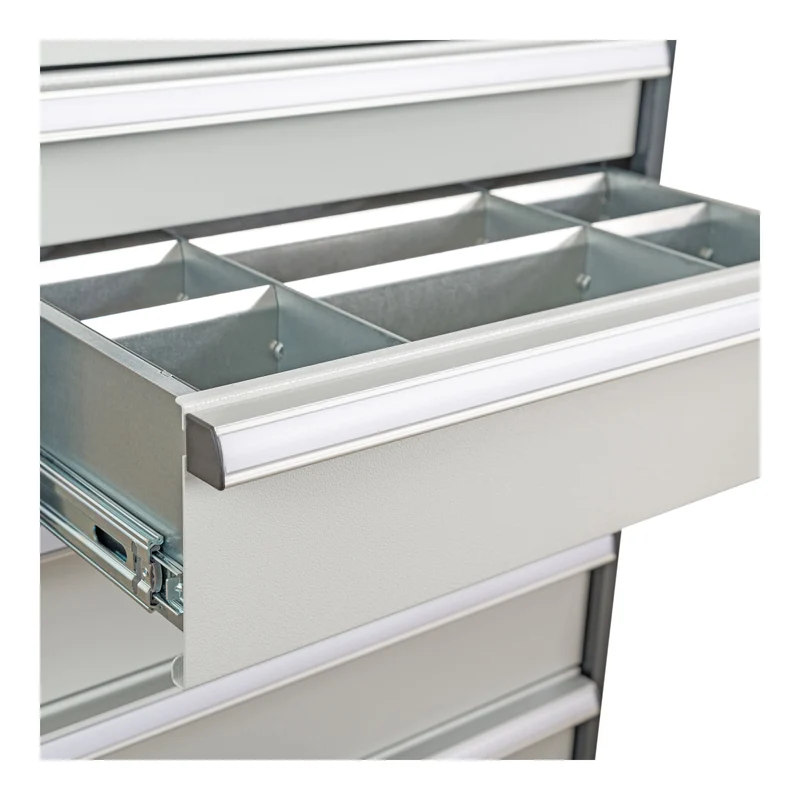 STIER Schubladeneinteilung Metalleinteilung BLH 150/175 mm Innenmaß 500x450 mm 6