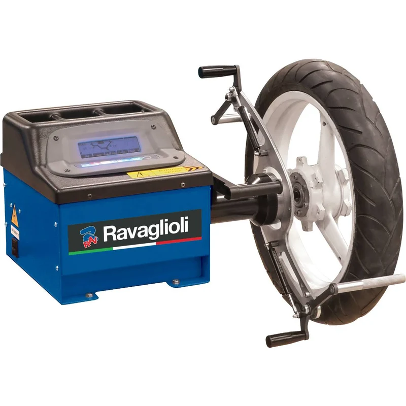 Ravaglioli Elektronische Motorrad-Radauswuchtmaschine G2.114BIKE