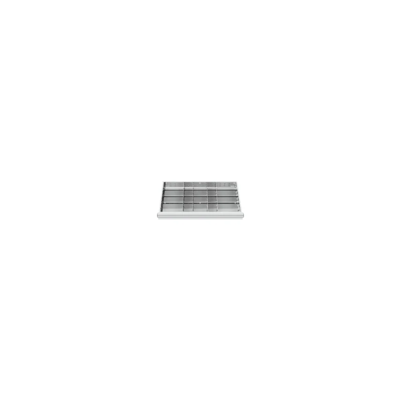STIER Schubladenschrank mit 7 Schubladen BxTxH 700x575x1020 mm inkl. Einteilungsset