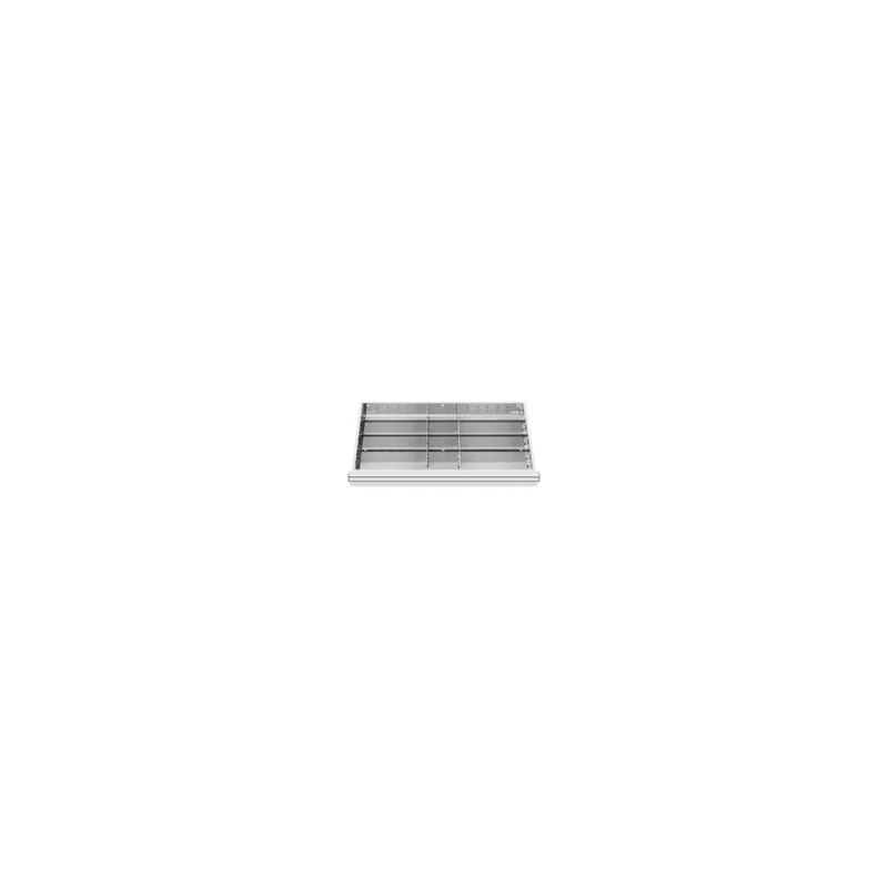 STIER Schubladenschrank mit 7 Schubladen BxTxH 700x575x1020 mm inkl. Einteilungsset