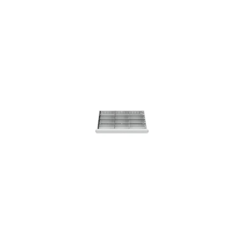 STIER Schubladenschrank mit 7 Schubladen BxTxH 700x575x1020 mm inkl. Einteilungsset