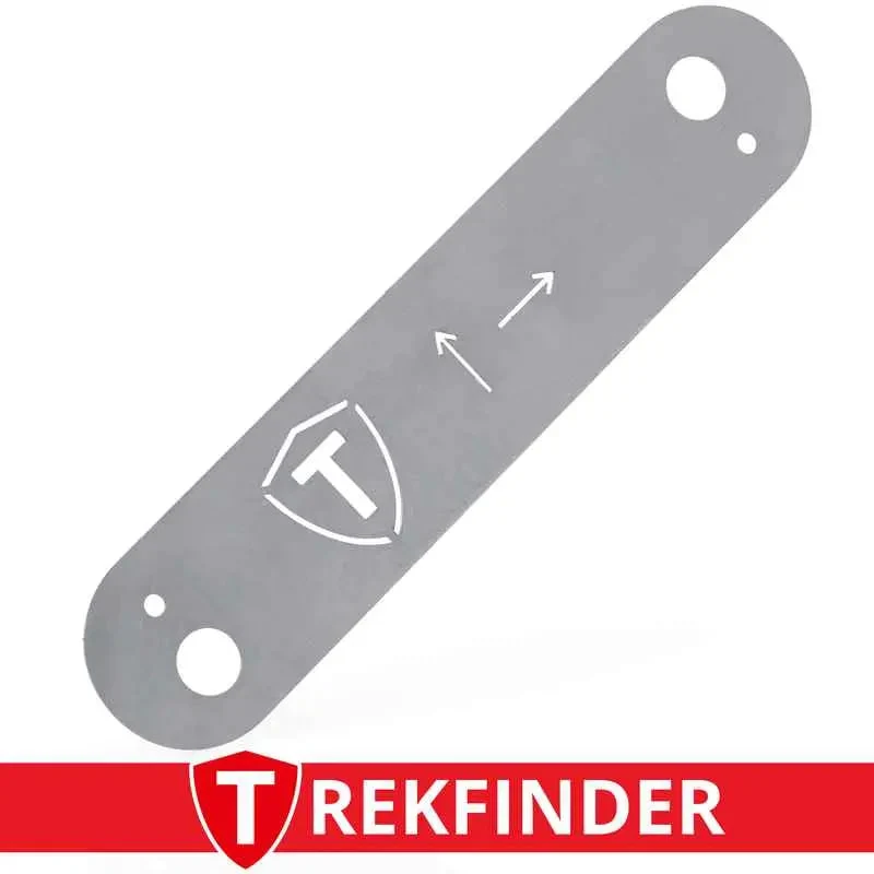 Schablone zum Einbau der Längslenkerbuchsen TREKFINDER für SUZUKI Jimny Vorderachse